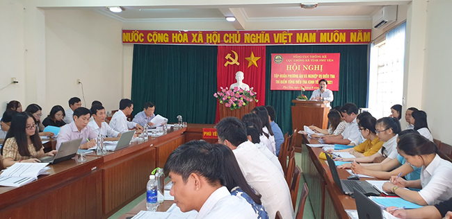 Điều tra thi điểm Tổng điều tra kinh tế 2021 tại tỉnh Phú Yên và Tiền Giang