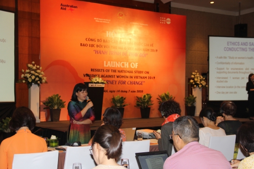 Hội nghị Công bố báo cáo điều tra quốc gia về bao lực đối với phụ nữ ở Việt Nam năm 2019 