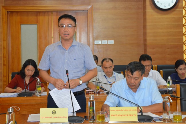 Hội thảo rà soát thông tin đầu vào phục vụ biên soạn GRDP thành phố Hà Nội 2