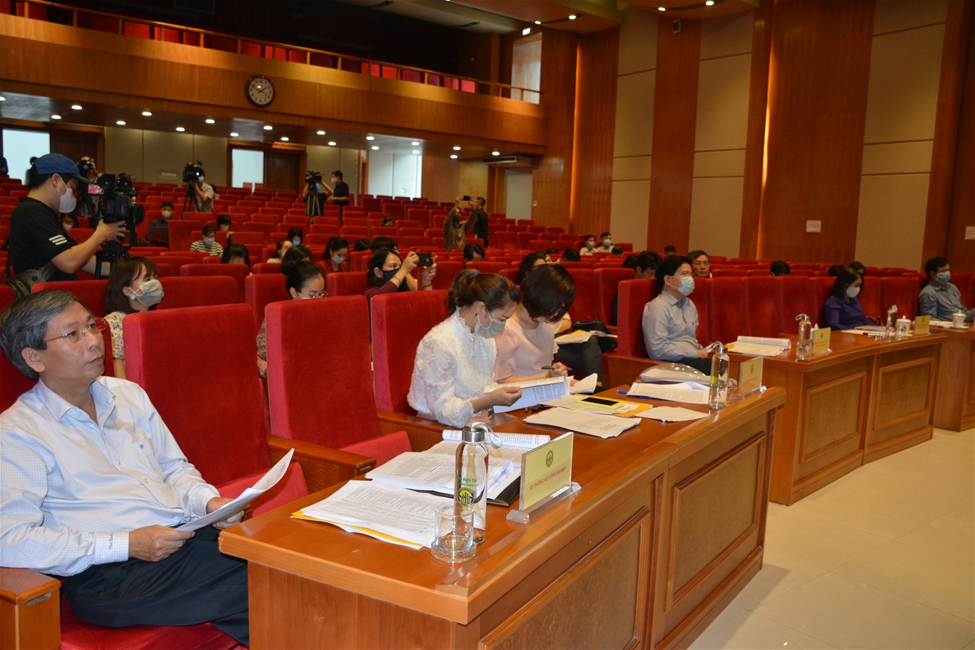 Họp báo công bố số liệu thống kê kinh tế - xã hội quý I năm 2020 1
