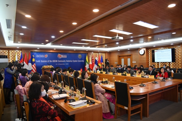 Phiên họp nội bộ - Kỳ họp lần thứ 10 của Ủy ban Hệ thống Thống kê Cộng đồng ASEAN (ACSS 10) 1
