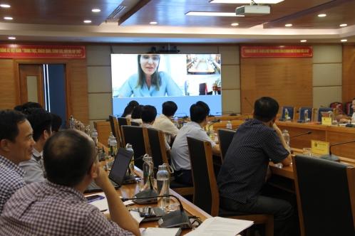 Tổng cục Thống kê Việt Nam họp trực tuyến với Cơ quan Thống kê Cộng hòa Serbia 1