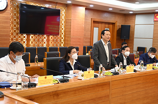 Đảng ủy Tổng cục Thống kê tiếp đoàn kiểm tra theo Quyết định 137 của Bộ Chính trị 2
