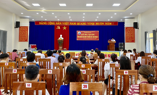 Lễ ra quân tuyên truyền Tổng điều tra tinh tế năm 2021 giai đoạn 2 tại Quảng Nam