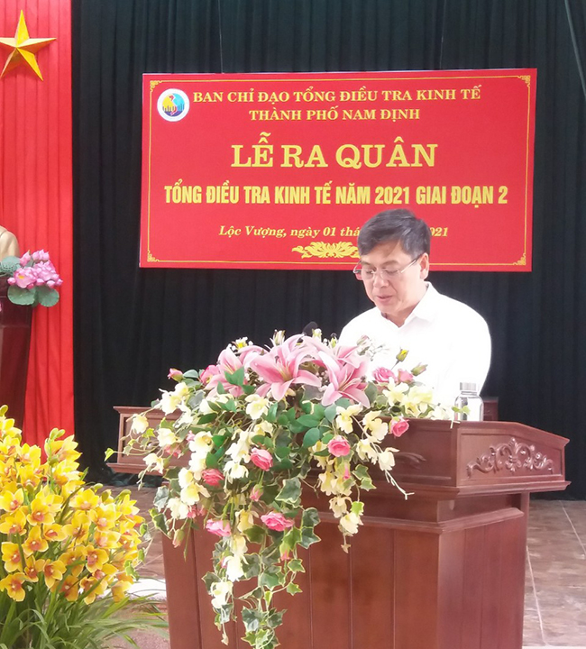 Nam Định quyết tâm thực hiện tốt công tác thu thập Tổng điều tra kinh tế năm 2021 1