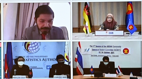 Phiên họp nội bộ Kỳ họp lần thứ 11 Ủy ban Hệ thống thống kê Cộng đồng ASEAN (ACSS11) 4