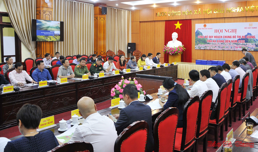 Quy hoạch- quản lý quy hoạch xây dựng và phát triển hạ tầng kỹ thuật nhiệm vụ đi đầu trong phát triển kinh tế xã hội ở Hà Giang