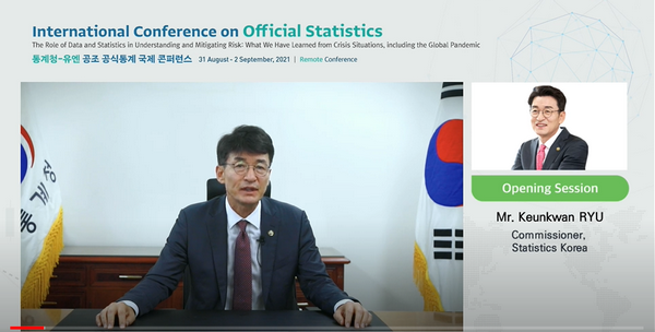 Tổng cục Thống kê tham dự họp trực tuyến Hội nghị quốc tế về Thống kê chính thức