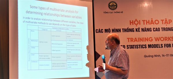 Hội thảo tập huấn  các mô hình thống kê nâng cao trong phân tích nhân khẩu học 3