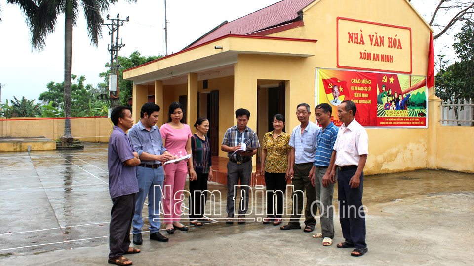 Nông thôn mới nâng cao ở Yên Chính, huyện Ý Yên, tỉnh Nam Định