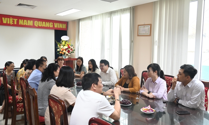 Lãnh đạo Bộ Kế hoạch và Đầu tư đến chúc mừng Tạp chí Con số và Sự kiện nhân ngày Báo chí Cách mạng Việt Nam 21-6 1