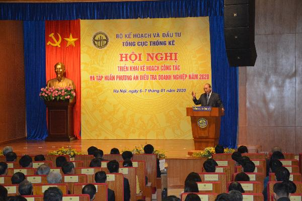 Bài phát biểu của Thủ tướng Chính phủ Nguyễn Xuân Phúc  tại Hội nghị triển khai kế hoạch công tác của Tổng cục Thống kê năm 2020 
