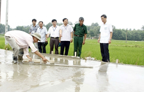 Chương trình xây dựng nông thôn mới Thái Nguyên phấn đấu trở thành điểm sáng của cả nước