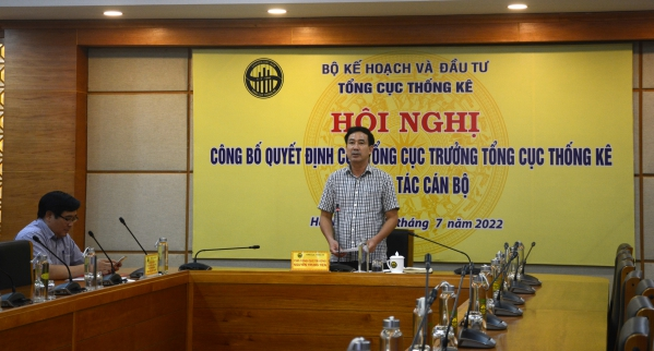 TCTK công bố Quyết định về công tác cán bộ của Cục Thống kê tỉnh Bắc Giang