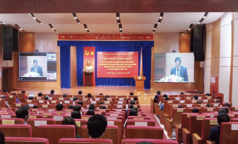Hội nghị toàn quốc Sơ kết 05 năm thực hiện Chỉ thị số 05-CT/TW của Bộ Chính trị khóa XII về “Đẩy mạnh học tập và làm theo tư tưởng, đạo đức, phong cách Hồ Chí Minh”