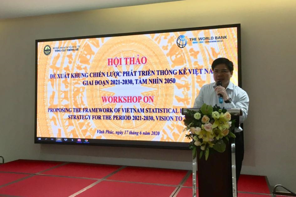 Hội thảo Đề xuất khung Chiến lược phát triển Thống kê Việt Nam giai đoạn 2021-2030, tầm nhìn 2050