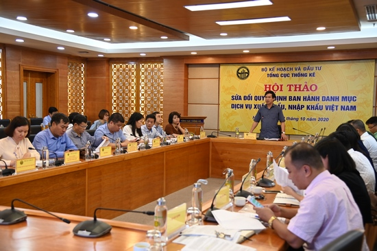 Hội thảo sửa đổi Quyết định ban hành Danh mục dịch vụ xuất khẩu, nhập khẩu Việt Nam