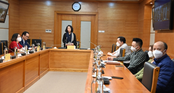 Lễ công bố Quyết định về công tác cán bộ của Cục Thống kê TP. Hồ Chí Minh
