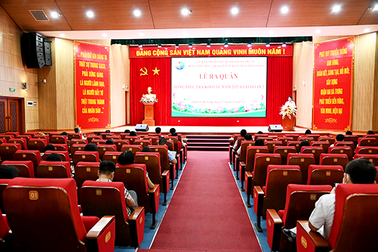 Lễ ra quân Tổng điều tra kinh tế giai đoạn 2 tại Hà Nội