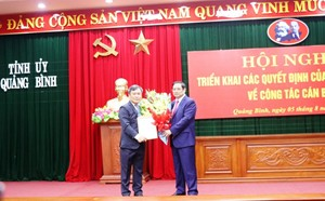 Thứ trưởng Bộ Kế hoạch và Đầu tư giữ chức Bí thư Tỉnh ủy Quảng Bình