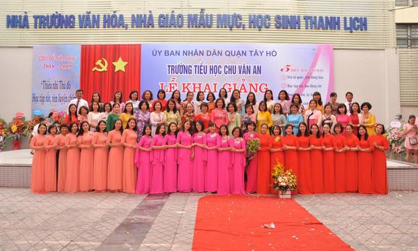 Trường tiểu học Chu Văn An - Tây Hồ: Phát huy truyền thống hiếu học, vững vàng đi lên
