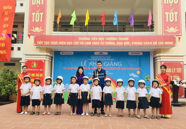 Trường Tiểu học Thượng Thanh Xây dựng trường học thân thiện, hiện đại