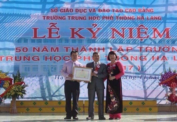 Trường trung học phổ thông Hạ Lang: Tự hào dưới mái trường giàu truyền thống