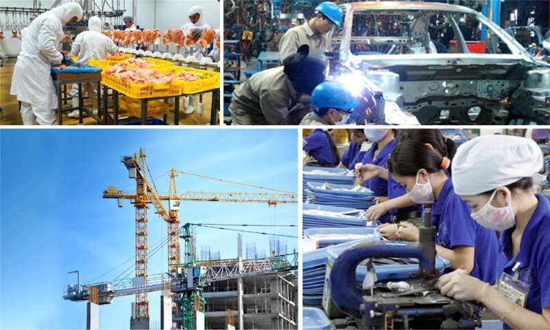 Xu hướng sản xuất kinh doanh ngành công nghiệp chế biến, chế tạo và xây dựng quý II, dự báo quý III và 6 tháng cuối năm 2021