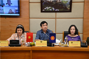 Phó Tổng cục trưởng Nguyễn Trung Tiến phát biểu khai mạc Phiên họp trực tuyến SCPC20 - TCTK Việt Nam