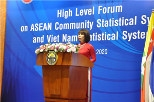Đạ diện Ngân hàng Nhà nước Việt Nam phát biểu tham luận