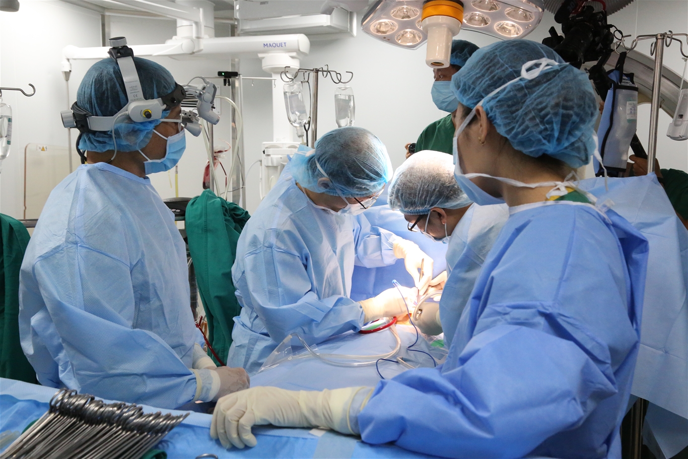 Bệnh viện Đa khoa tỉnh Phú Thọ phẫu thuật thành công cho một bệnh nhi  thông qua hội chẩn trực tuyến (Telehealth) với Bệnh viện Tim Hà Nội  1
