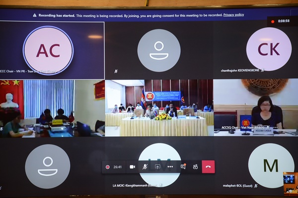Hội thảo trực tuyến khu vực về rà soát giữa kỳ Kế hoạch tổng thể kết nối ASEAN 2025 1