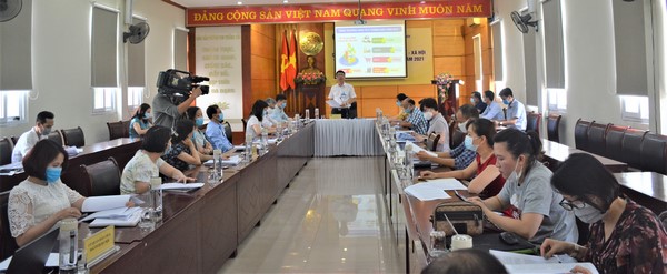 Họp báo công bố số liệu thống kê kinh tế -xã hội Thành phố Hà Nội 6 tháng đầu năm 2021 1