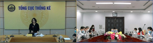 Tổng cục Thống kê họp thống nhất một số chỉ tiêu kinh tế xã hội phục vụ biên soạn số liệu ước tính GRDP năm 2021 thành phố Đà Nẵng 1
