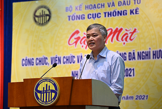 Tổng cục Thống kê tổ chức gặp mặt công chức, viên chức và người lao động đã nghỉ hưu tại Hà Nội nhân dịp đầu năm 2021 1