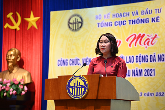 Tổng cục Thống kê tổ chức gặp mặt công chức, viên chức và người lao động đã nghỉ hưu tại Hà Nội nhân dịp đầu năm 2021