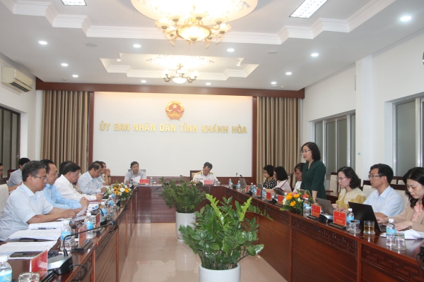 Đoàn công tác Tổng cục Thống kê làm việc tại Khánh Hòa