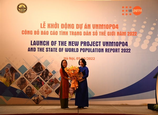 Lễ khởi động Dự án VNM10P04 và Công bố Báo cáo Tình trạng dân số thế giới năm 2022 4