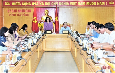 Tổng cục thống kê làm việc với UBND tỉnh Hà Tĩnh