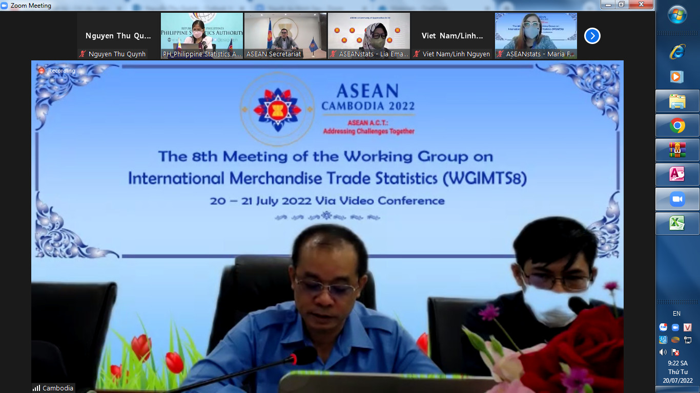 Tổng cục Thống kê tham dự cuộc Họp lần thứ 8 về thống kê thương mại hàng hóa quốc tế (WGIMTS8)