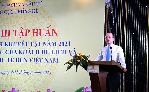 Hội nghị điều tra người khuyết tật năm 2023 và điều tra chi tiêu của khách du lịch, khách quốc tế đến Việt Nam 1
