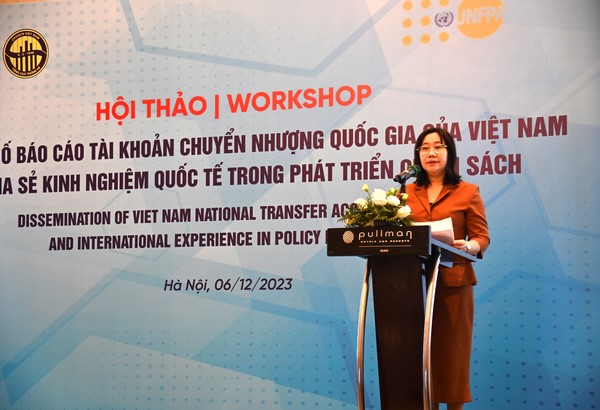 Hội thảo công bố Báo cáo tổng quan về Tài khoản chuyển nhượng quốc gia (NTA) của Việt Nam và kinh nghiệm quốc tế trong việc áp dụng NTA để xây dựng chính sách
