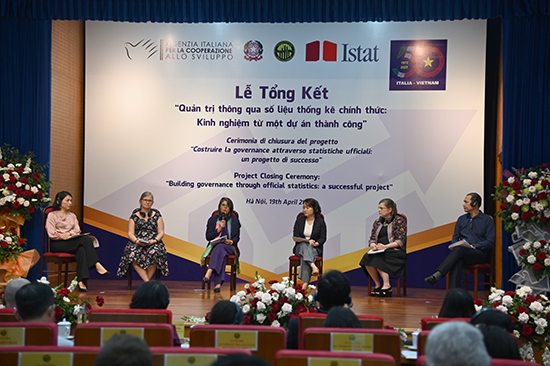 Lễ tổng kết Dự án “Cải thiện hệ thống thống kê quốc gia Việt Nam” do Cơ quan Hợp tác và Phát triển I-ta-li-a tài trợ 3