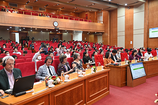 Lễ tổng kết Dự án “Cải thiện hệ thống thống kê quốc gia Việt Nam” do Cơ quan Hợp tác và Phát triển I-ta-li-a tài trợ 4