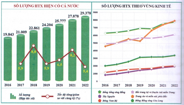 Một số kết quả nổi bật về phát triển hợp tác xã Việt Nam giai đoạn 2021-2022