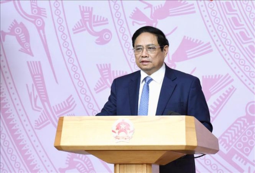 Thủ tướng Chính Phủ Phạm Minh Chính chủ trì Hội nghị trực tuyến toàn quốc về phát triển các ngành công nghiệp văn hóa Việt Nam