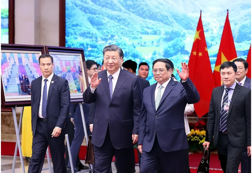 Tổng Bí thư, Chủ tịch nước Trung Quốc Tập Cận Bình và Phu nhân kết thúc tốt đẹp chuyến thăm cấp Nhà nước tới Việt Nam 4