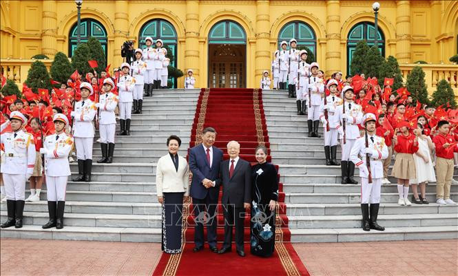 Tổng Bí thư, Chủ tịch nước Trung Quốc Tập Cận Bình và Phu nhân kết thúc tốt đẹp chuyến thăm cấp Nhà nước tới Việt Nam