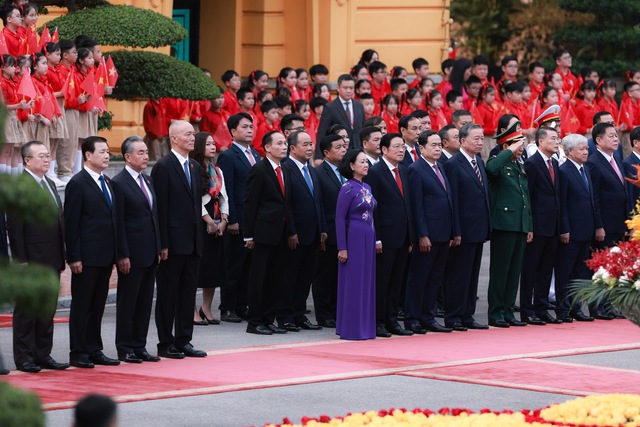 Tổng Bí thư Nguyễn Phú Trọng chủ trì lễ đón cấp Nhà nước Tổng Bí thư, Chủ tịch Trung Quốc Tập Cận Bình 1