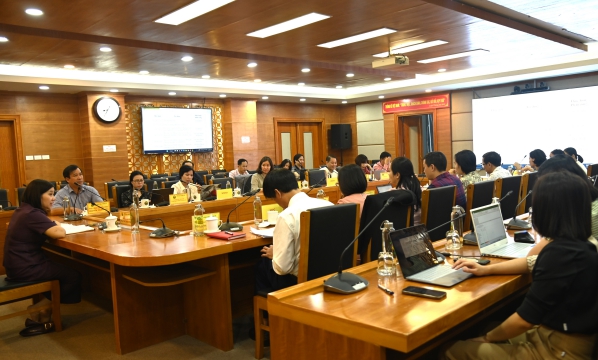 Tổng cục Thống kê họp đầu mối các Nhóm công tác ASEAN và đơn vị liên quan 1